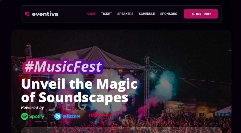 eventiva festival WordPress theme