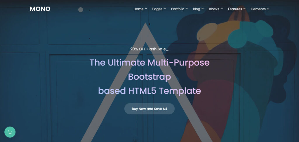 Mono Bootstrap template