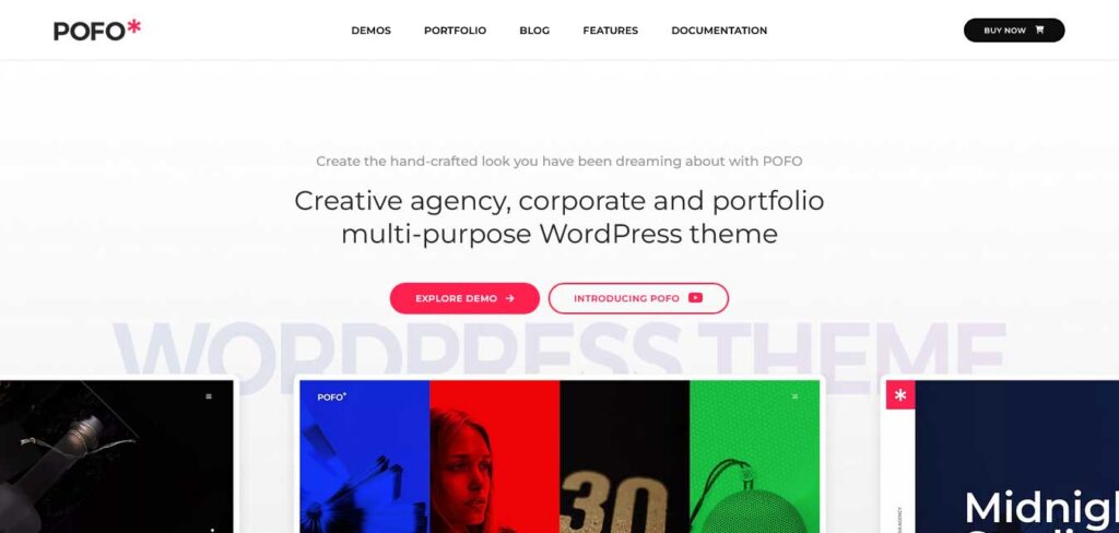 pofo fastest WordPress theme