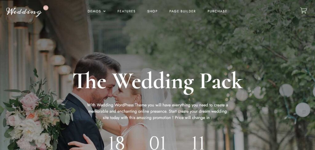 wedding wordpress theme